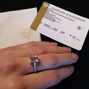 2.53ct Minas Gerais Kunzite Sterling Silver Ring